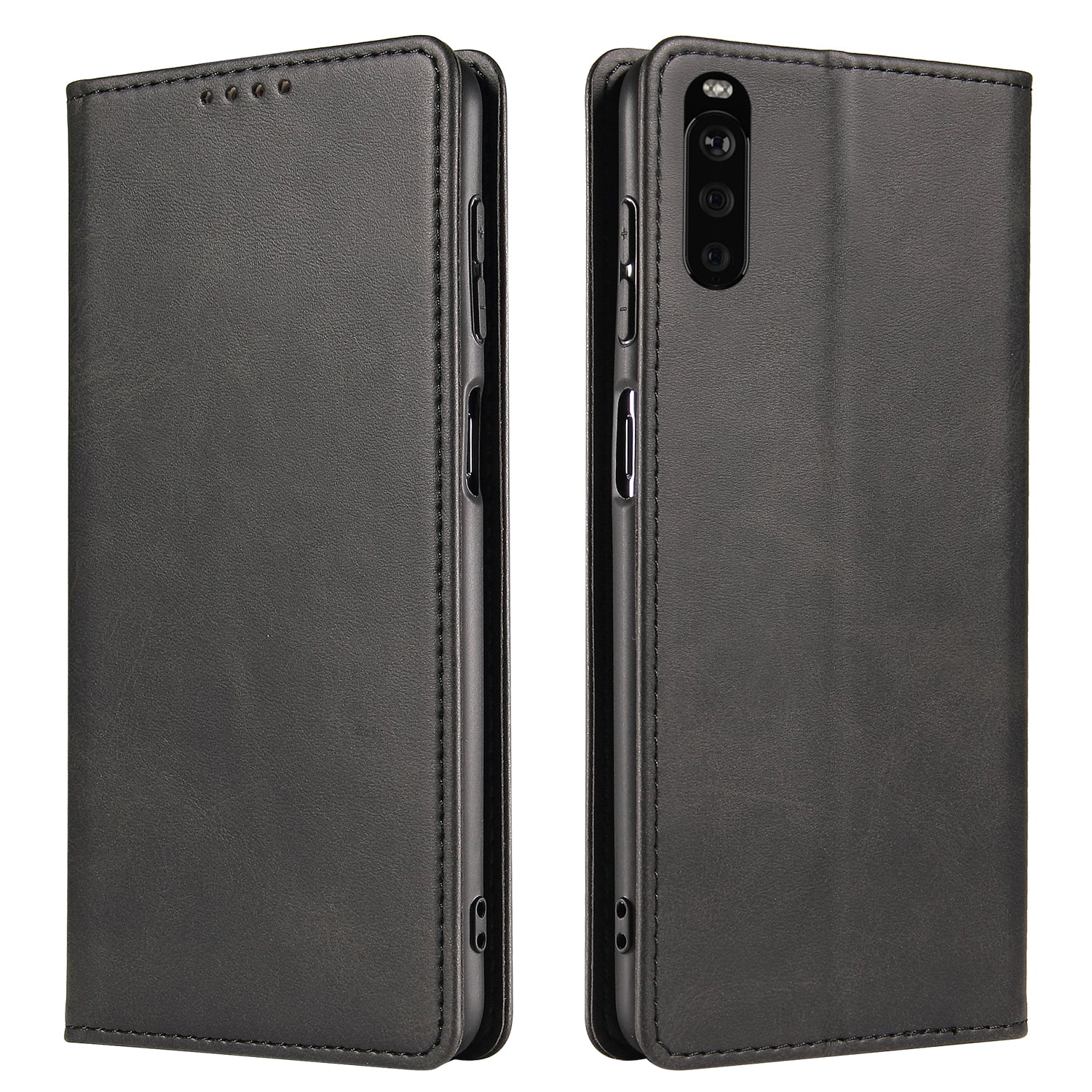 For Sony Xperia 10 III 5G Xperia 10 III Lite PU Leather Business Phone Case Wallet Stand Magnetic Absorption Flip Cover For Sony Xperia 10 III 5G Xperia 10 III Lite PU Leather Business Phone Case Wallet Stand Magnetic Absorption Flip Cover